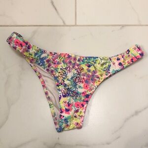 Victoria's Secret Multicolor Floral Bikini Bottom XS